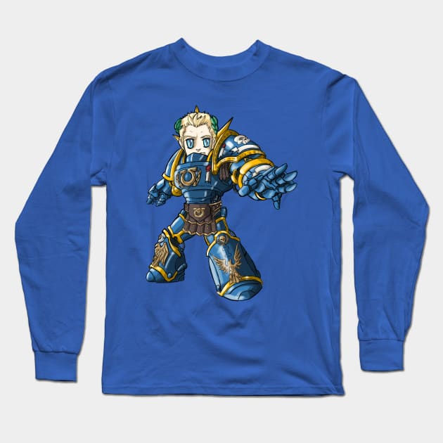 Ultramarines Long Sleeve T-Shirt by Chaeros Arts